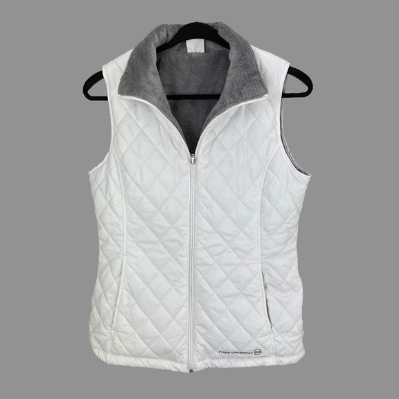 Free Country Jackets & Coats Free Country Reversible White Quilted